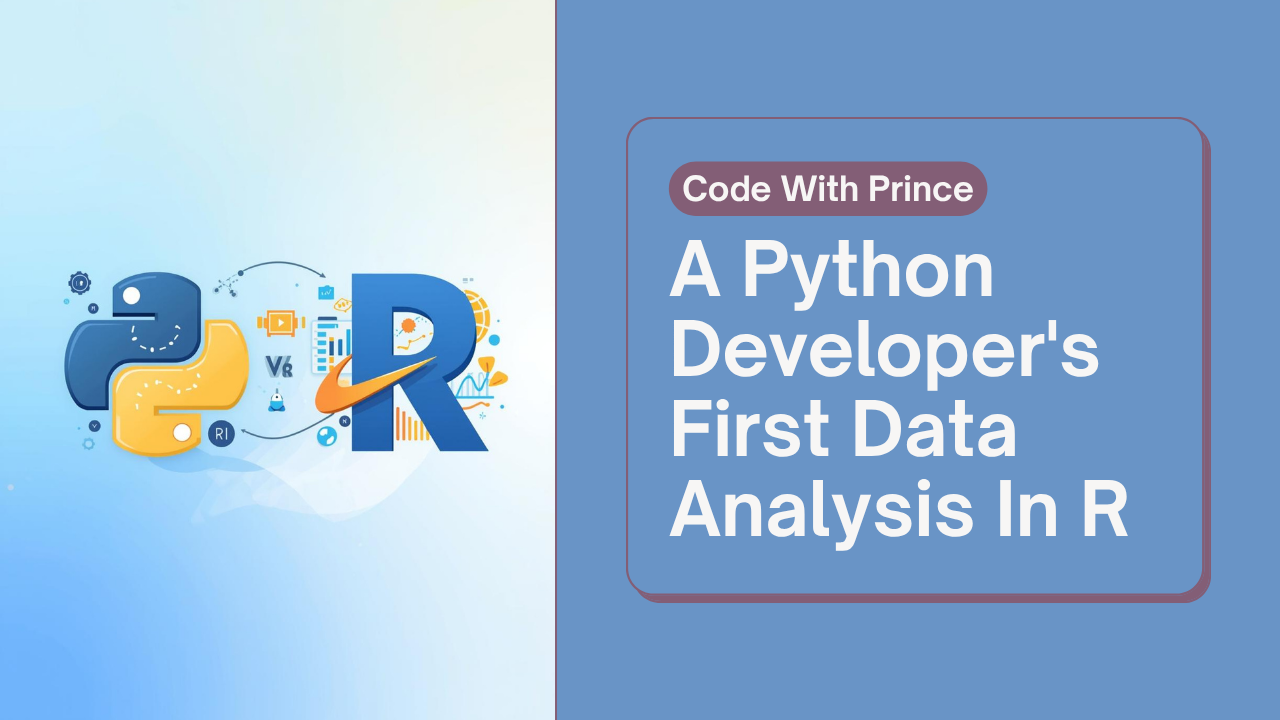 A Python Developer’s First Data Analysis In R